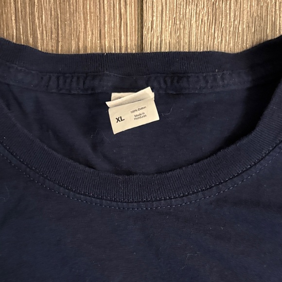 Navy Blue Graphic T-Shirt - Picture 2 of 3